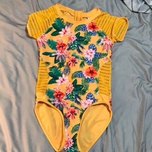 One piece bathing suit